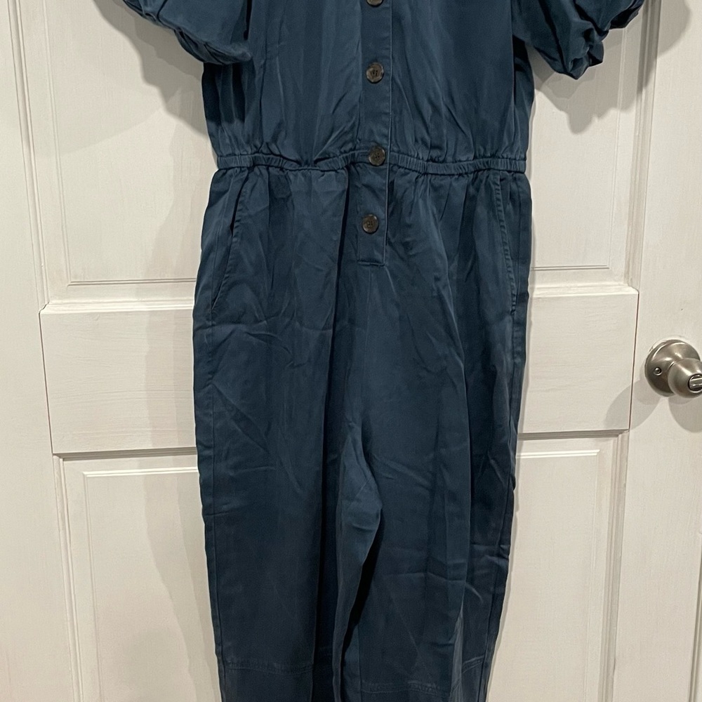 J. Crew Drapey belted jumpsuit, size M - Picture 2 of 9